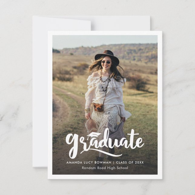 2026 Graduation Photo Announcement (Front)