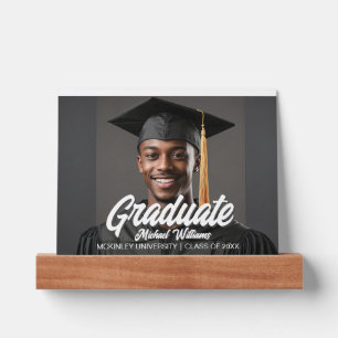 2026 Graduation Photo Modern Graduate Picture Ledge