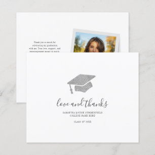 2026 Graduation Thank You Photo Script Card