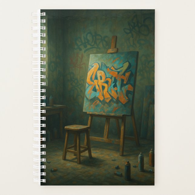 2026 Graffiti Artist Studio Planner (Front)