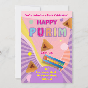 2026 Happy Purim Festival for All Ages Invitation