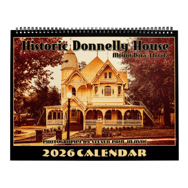 2026 Historic Donnelly House Victorian Calendar (Cover)