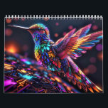 2026 Hummingbirds in Motion Calendar<br><div class="desc">Celebrate 2026 with a stunning flight through the year. This calendar features twelve vivid, AI-generated hummingbird artworks — each one uniquely imagined to capture the motion, color, and magic of these incredible birds. From surreal palettes to hyper-detailed feathers, it's a fusion of nature and technology that turns every month into...</div>