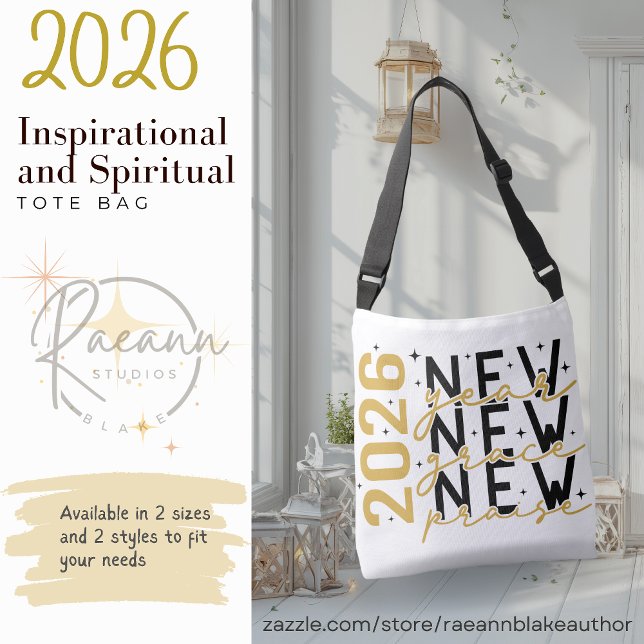 2026 Inspirational and Spiritual Tote Bag (Creator Uploaded)