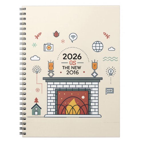 2026 Is The New 2016 Digital Culture Vector Notebook