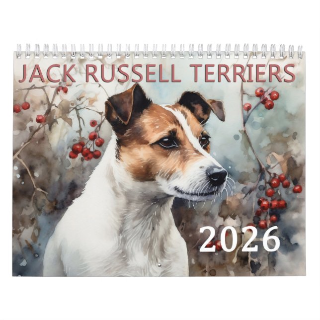 2026 Jack Russell Terriers Calendar (Cover)