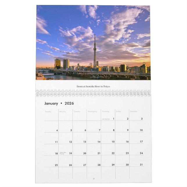 2026 Japan Calendar (Jan 2026)