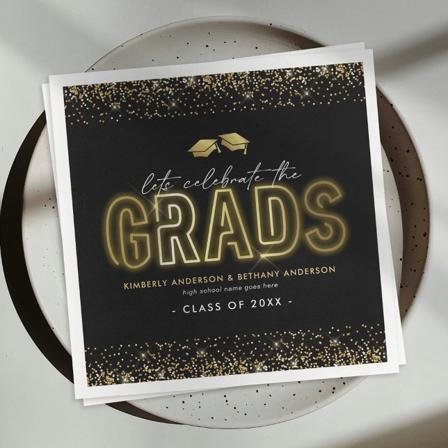 2026 Joint Graduation Party Napkins (Creator Uploaded)