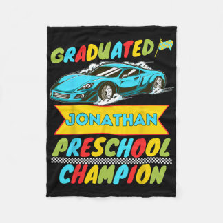 2026 Jonathan Personalized Last Day Of Preschool G Fleece Blanket