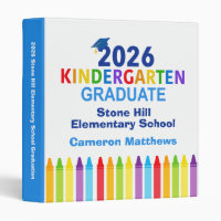 2026 Kindergarten Graduation Custom Photo Album