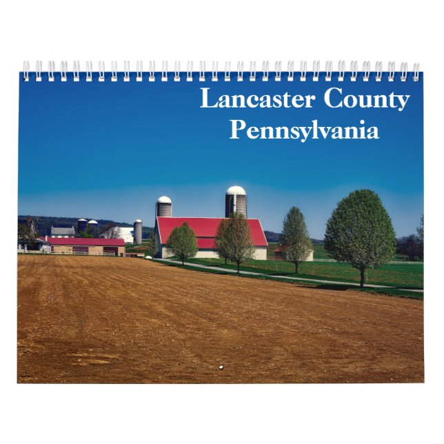 2026 Lancaster County, Pennsylvania Calendar (Cover)