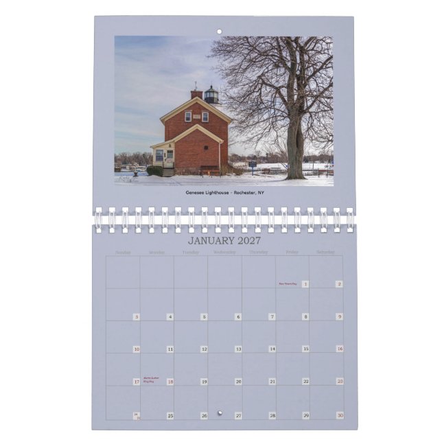 2026 Landscape Photo Calendar (Jan 2027)