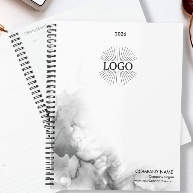 2026 Logo Black White Business Planner (Creator Uploaded)