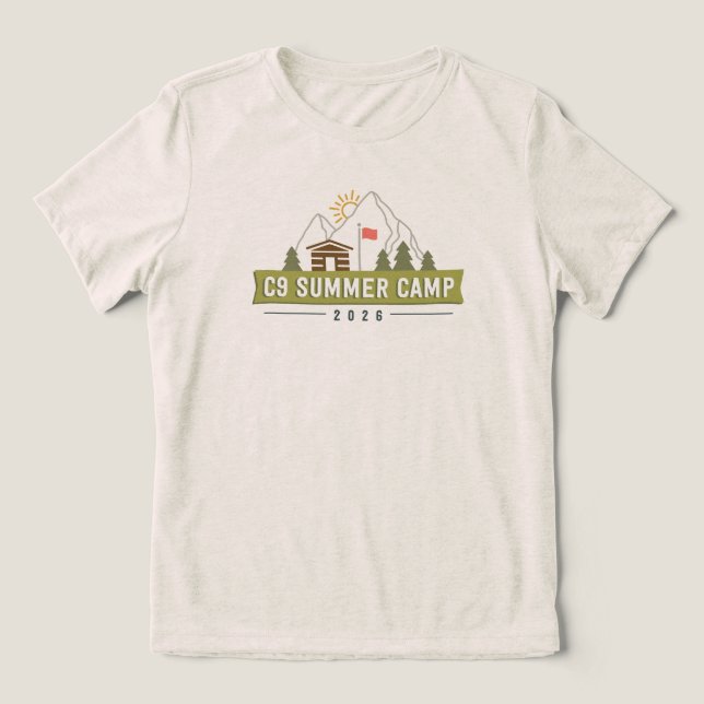 2026 Logo Tee - Oatmeal Women's Cut (Design Front)