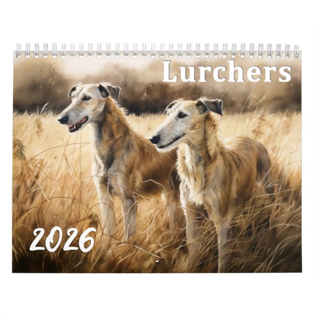2026 Lurchers Calendar (Cover)