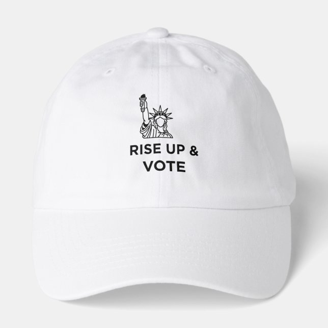 2026 Midterm Election Hat - Rise Up & Vote (Front)