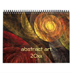 2026 Modern Abstract Art Calendar