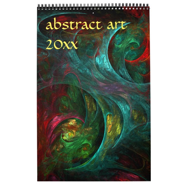 2026 Modern Abstract Art Calendar (Cover)