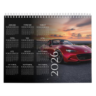 2026 MX-5 Miata Calendar