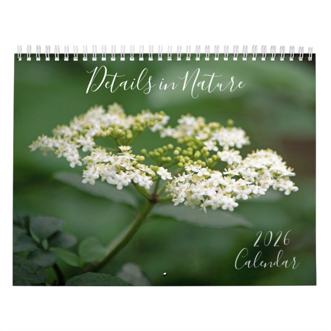 2026 Nature Photography Calendar (Cover)