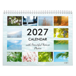 2026 Nature Photography Wall Calendar
