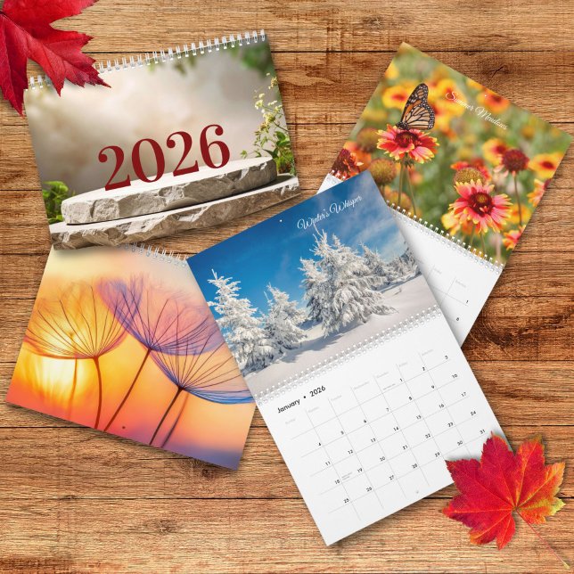2026 Nature Photography Wall Calendar (Creator Uploaded)