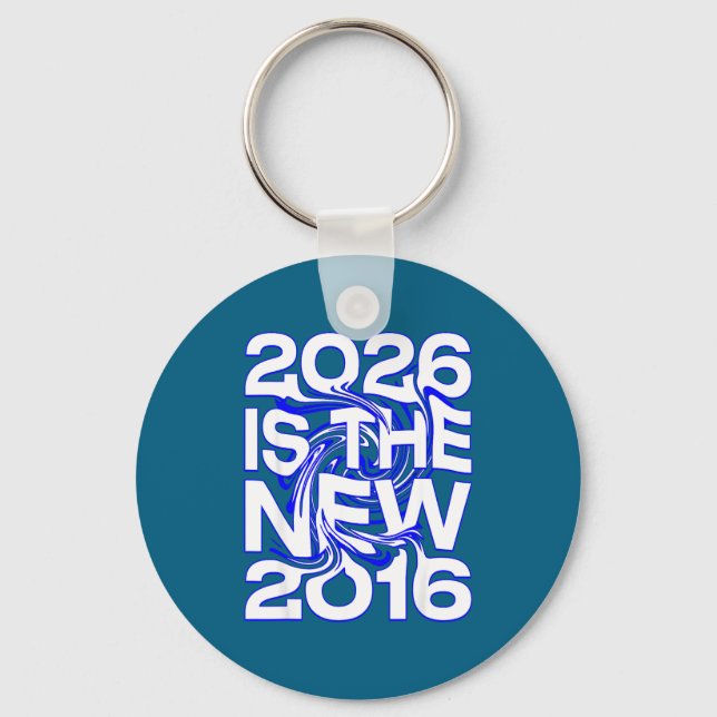 2026 New 2016 Retro Future Keychain (Front)