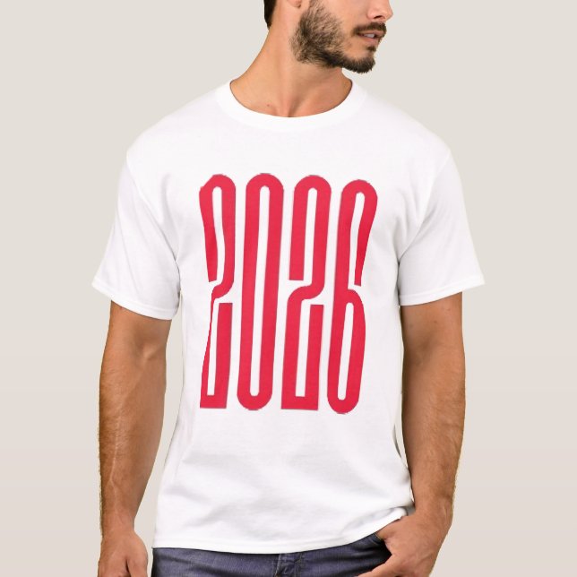 2026 New Basic T-Shirt For Men  (Front)