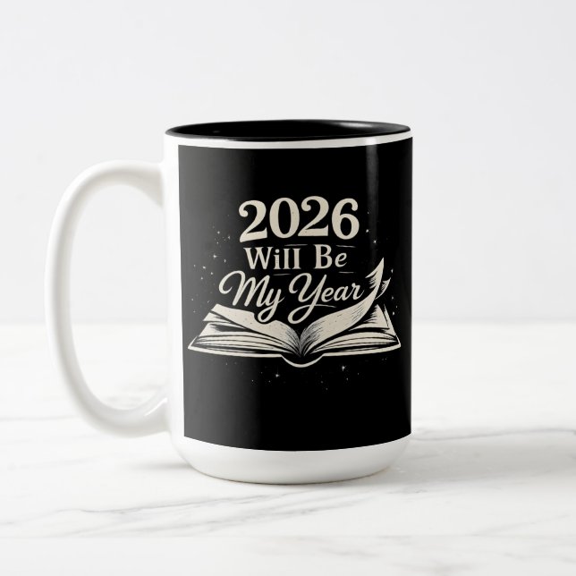 2026 New Chapter Two-Tone Coffee Mug (Left)