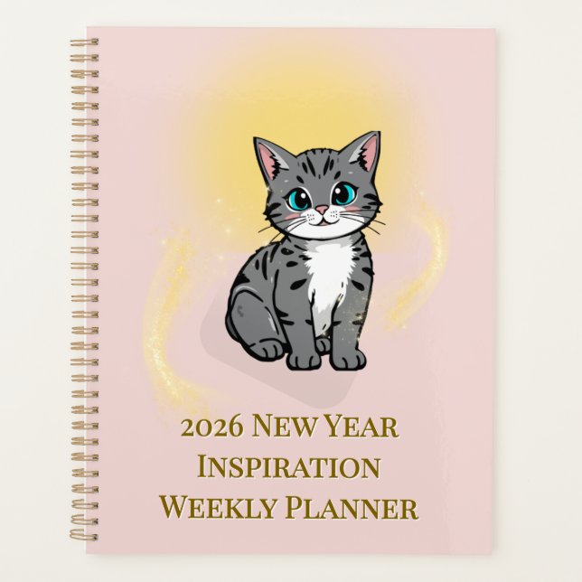 2026 New Year Inspiration Weekly Planner (Front)