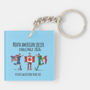 2026 North American Soccer Challenge Unity Keychain