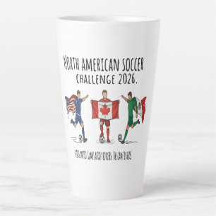 2026 North American Soccer Challenge Unity Latte Mug