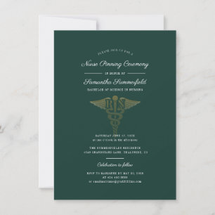 2026 Nurse Pinning Ceremony Graduation Invitation