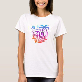 2026 Oahu, Hawaii Vacation or Trip T-Shirt