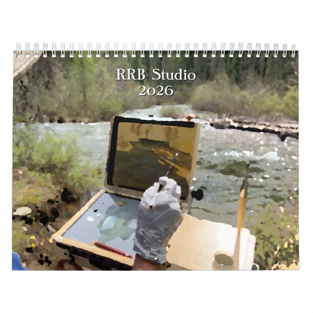 2026 Oil Paintings 2.0 Calendar (Cover)
