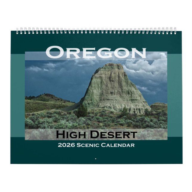 2026 Oregon High Desert Calendar (Cover)