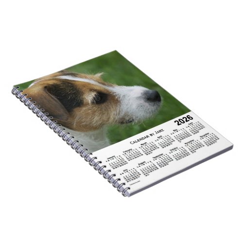 2026 Parson Russell Terrier Calendar by Janz Notebook