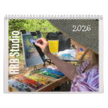 2026 Pastels Calendar by RRB Studio