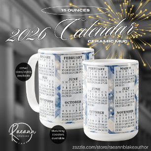 2026 Personalized 15 oz. Calendar Ceramic Mug