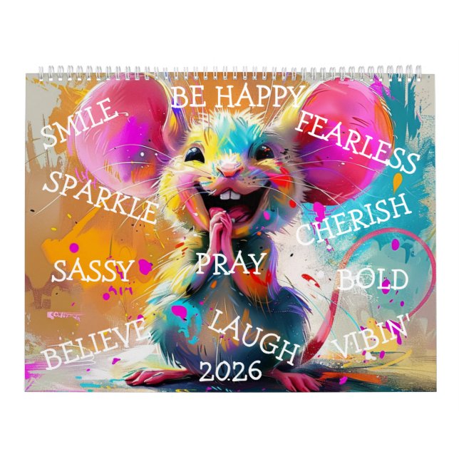 2026 Personalized Customizable Calendar (Cover)