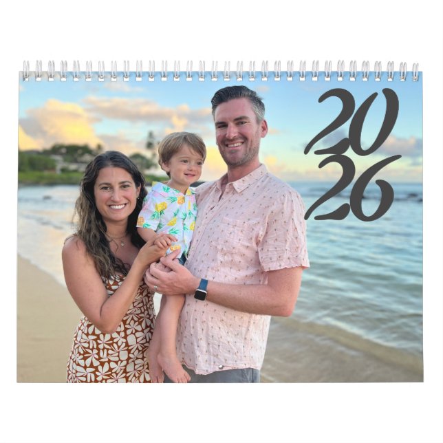 2026 Personalized Photo Calendar (Cover)