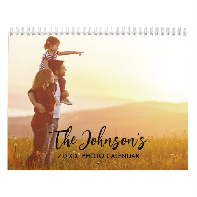 2026 Personalized Photo Calendar  (Cover)