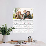 2026 Personalized Photo Calendar Poster<br><div class="desc">Celebrate the year with our 2026 Photo Wall Calendar. This large-format calendar adds a personal touch to any space while helping you stay organized throughout the year. Featuring your favorite photo, it’s perfect for bringing warmth to your home or office decor. A thoughtful gift or keepsake, this custom photo calendar...</div>