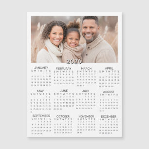 2026 Personalized Photos Mini Calendar