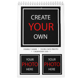 2026 Photo Calendar / Create Your Own Family