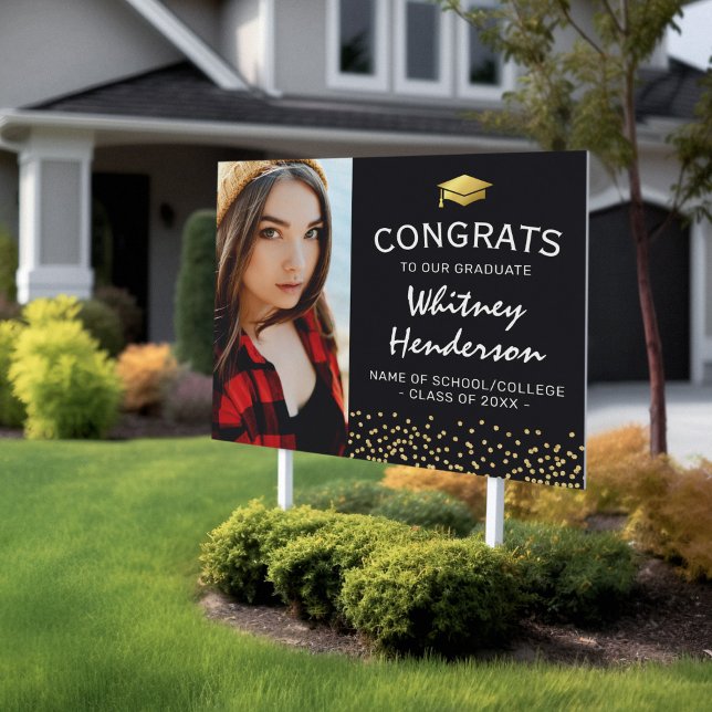 2026 Photo Graduation Congratulations Sign (Creator Uploaded)