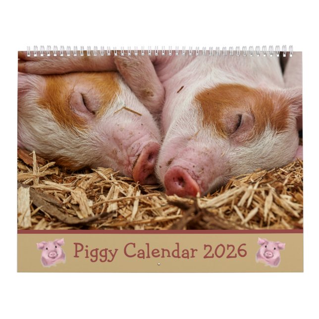 2026 Piggy Calendar (Cover)