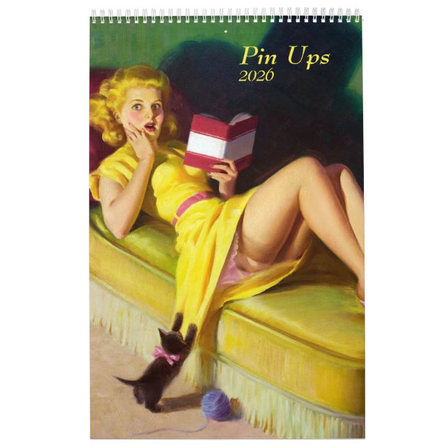 2026 Pin Up Calendar (Cover)