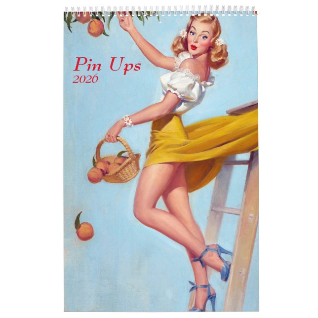 2026 Pin Up Calendar (Cover)