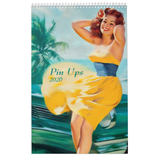 2026 Pin Up Calendar